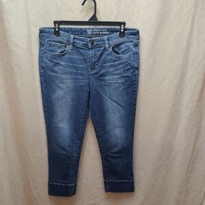GAP Women's Cropped Blue Jeans